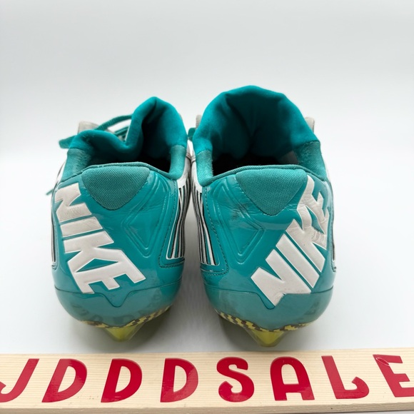 Nike Vapor Carbon Elite 2.0 2014 TD Cleats Miami Dolphins 657441-117 Men’s Sz 13 - Picture 5 of 12